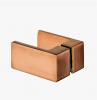 NEW TRENDY Kabina prysznicowa 80x120x200 Avexa Copper Brushed, podwójne drzwi EXK-3669